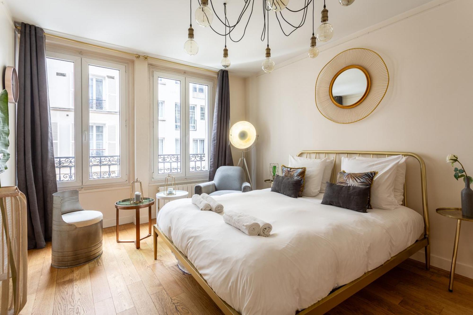The Charming Rue Cler Lägenhet Paris Rum bild